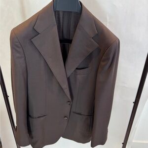 Suitsupply Brown Single-Breasted Sport Coat